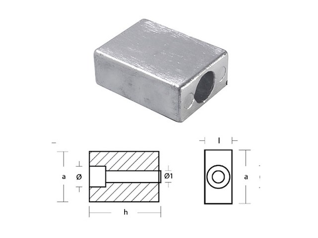 CUBO PER MOTORI - SERIE - JOHNSON 160-280 HP (V4-V6) EVINRUDE Cubo 160-280hp V4-V6