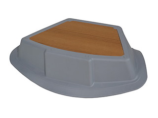 bow step in gomma teak Bow step gomma e Teak