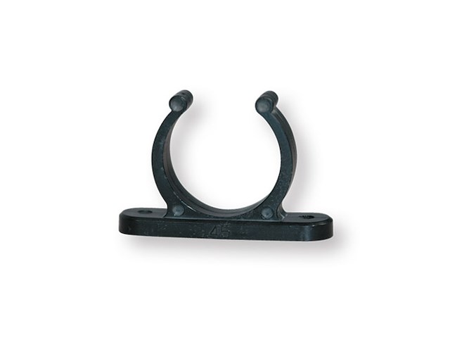 SUPPORTO M.40/45 ELASTICO Clip in plastica fermaremi
