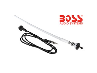 Boss Audio Marine MRANT12W Antenna FM Stilo - Bianca