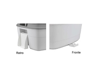 Kit Fissaggio Qube 165 WC Modello THETFORD