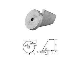 PINNA PER MOTORI - SERIE - 25/40 HP Pinna