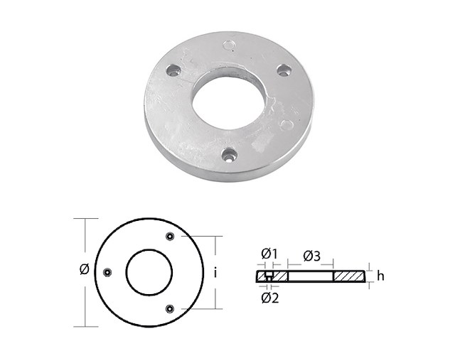 COLLARE PER MOTORI Collare motore Hydromarine