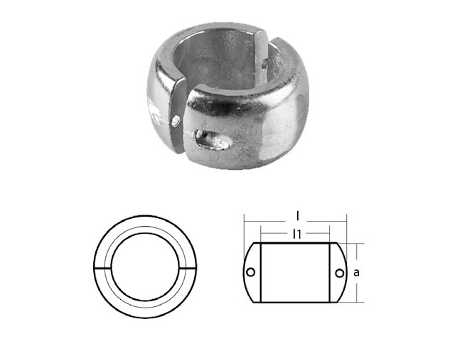 COLLARE SERIE-A KAMEWA KG 0,740 Collare Kamewa - Rolls Royce