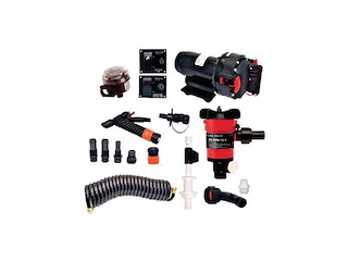 AQUA JET WD 5.2 GPM/500 GPH 12V LIVEWELL Kit Aqua Jet Livewell 5.2GPM