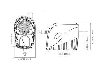 POMPA DI SENTINA AUTOMATICA NAVPOWER 12V 750GPH CON GALLEGG. MAGNETICO Pompe di sentina Navpower Auto