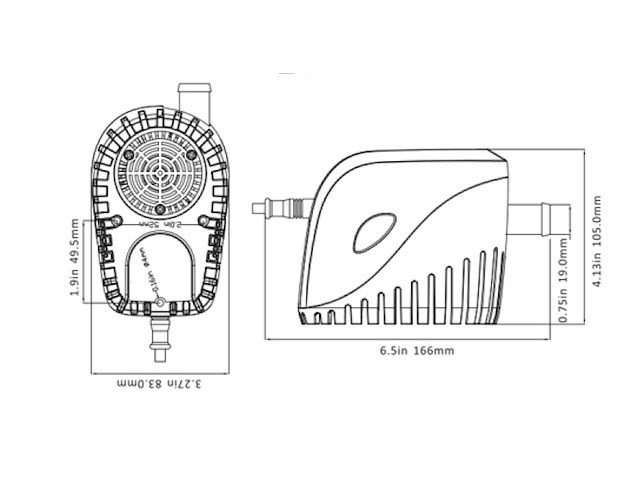 POMPA DI SENTINA AUTOMATICA NAVPOWER 12V 750GPH CON GALLEGG. MAGNETICO Pompe di sentina Navpower Auto