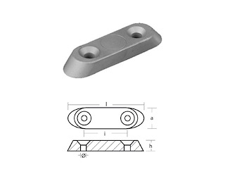 PIASTRINA 70-90HP EVINRUDE Piastrina 70/90 HP