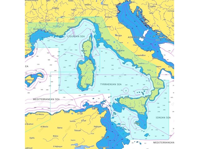 C-MAP DISCOVER Central Mediterranean EM-Y201.MS