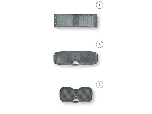 TAVOLETTA POPPA ALLUMINIO 300X90 Tavoletta di poppa alluminio