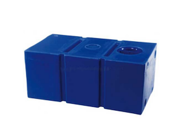 Serbatoio in polietilene rigido per acque nere 100 lt Serbatoio rigido con smusso