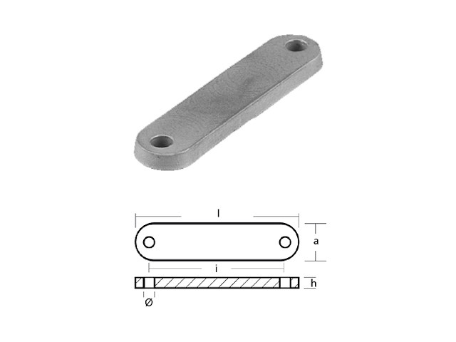 PIASTRINA PER MOTORI - SERIE - PIATTA FB Piastrina per motori