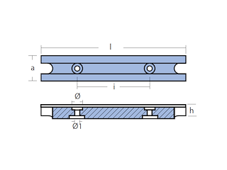 BARRA YAMAHA 700 ALLUMINIO Barra 40-100HP
