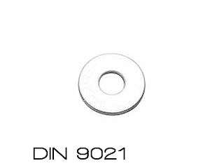 DIN 9021 5X15 Rondelle piane grembialina