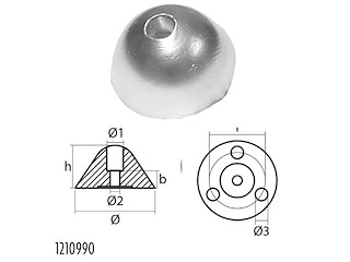 OGIVA -  TIPO FLEX O FOLD -  D.69,5 H37 Flex o Fold