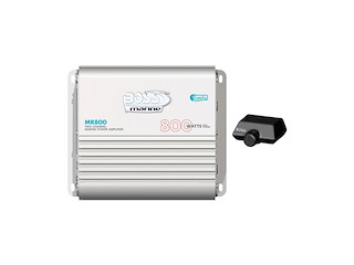 Boss Marine MR800 amplificatore a due canali per impianto diffusione a bordo art 240-3530