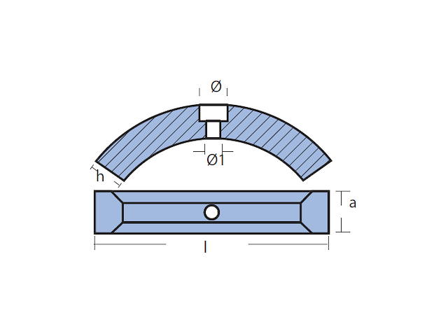 COLLARE ELICA - ELICA 3 PALE S DRIVE E 4 PALE ABBATTIBILI Collare Elica 3 pale S Drive