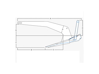 ANCORA ROCNA  KG.20 Ancore ROCNA GALVANIZZATA