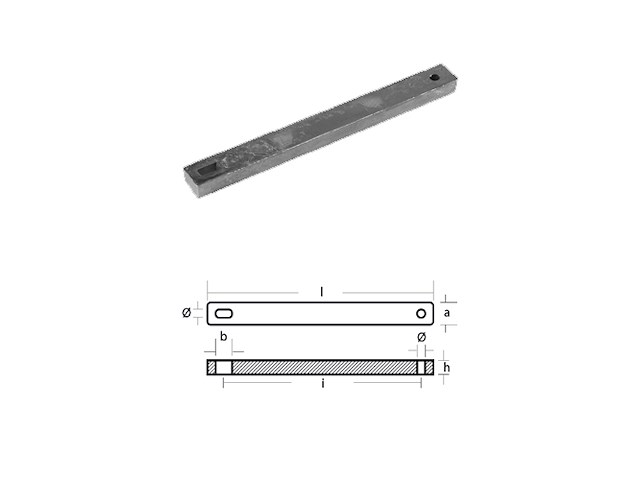 PIASTRA PER MOTORI - SERIE - 30/40 HP PIASTRA SERIE 30/40 HP