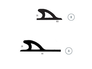 PROFILO GOMMA N. Profili in gomma