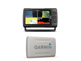 GARMIN Striker Vivid 9SV ecoscandaglio con trasduttore GT52HW-TM con COVER 010-02554-01