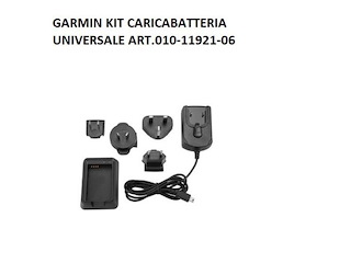 GARMIN KIT CARICABATTERIA CON ADATTATORI INTERNAZIONALI - ART.010-11921-06