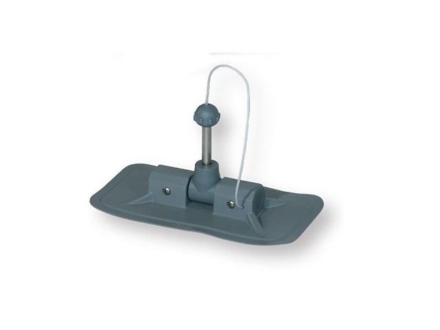 SCALMIERA ABBATTIBILE G. RAL7046 Scalmiera abbattibile PVC