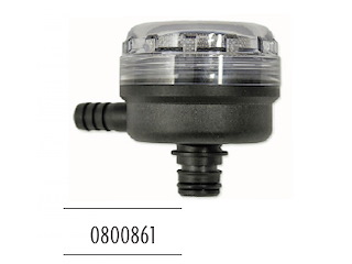 FILTRO PORTAGOMMA 1/2  90° FLOJET 01740012 Filtro portagomma Triplex