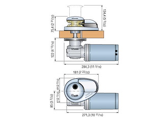 VERRICELLO CL1 500W 12V 6MM QUICK SENZA CAMPANA Quick Verricello CL1 500W