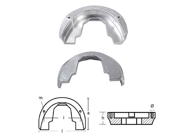 PIASTRA PER MOTORI - SERIE - OMC 90 HP Piastre per Motori OMC 90HP