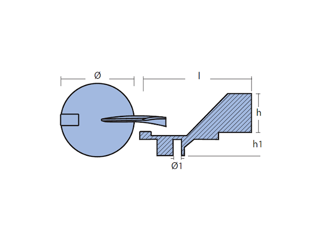 PINNA PER MOTORI - SERIE - 80/100 HP 4T PINNA SERIE 80/100HP 4T