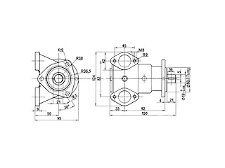 POMPA ST 150 PER RAFFR. MOTORE Pompa ST160