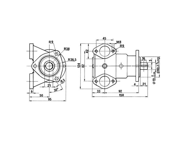 POMPA ST 150 PER RAFFR. MOTORE Pompa ST160