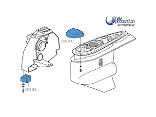 Kit YAMAHA 200-250 hp ALLUMNIO Kit Yamaha Mariner Alluminio
