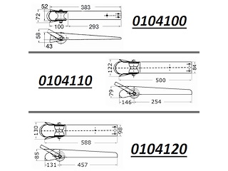 MUSONE DI PRUA IN ACCIAIO INOX SATINATO 588x98 MM Musone di prua inox 316 mod.1