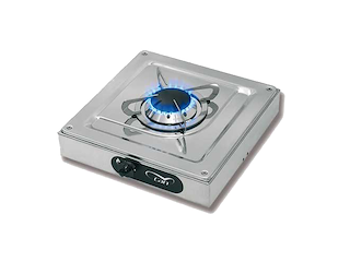 PIANO COTTURA A 1 FUOCO Fornello inox 1 fuoco