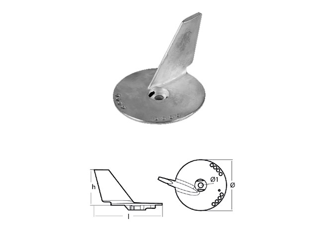 PINNA PER MOTORI - SERIE DF60-DF70 Pinna DF60-DF70