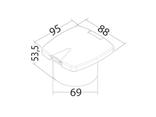 RIDUTTORE DI PRESSIONE NEW EDGE Riduttore di Pressione Bianco