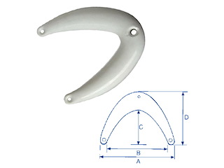 PARAPRUA 350X265X220X330 Parabordi in PVC morbido PRUA