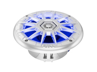 BOSS MARINE MRGB65S Coppia Speaker LED - Argento 200 Watt Cod.240-3660