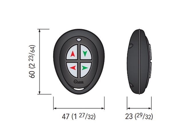 TELECOMANDO TASCABILE RRC P04 Radiocomandi tascabili