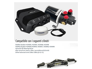 NAC-1 OUTBOARD HYDRAULIC PILOT PACK Autopilota idraulico Point 1