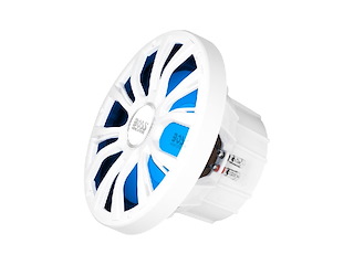 Boss Marine MRGB10W Subwoofer singolo 800W, Bianco Subwoofer Boss Marine MRGB10