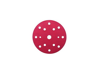 3M DISCO ABRASIVO 51191 15 FORI D.150MM GRANA P240  ROSSO (CONF.100PZ) Disco Abrasivo a secco