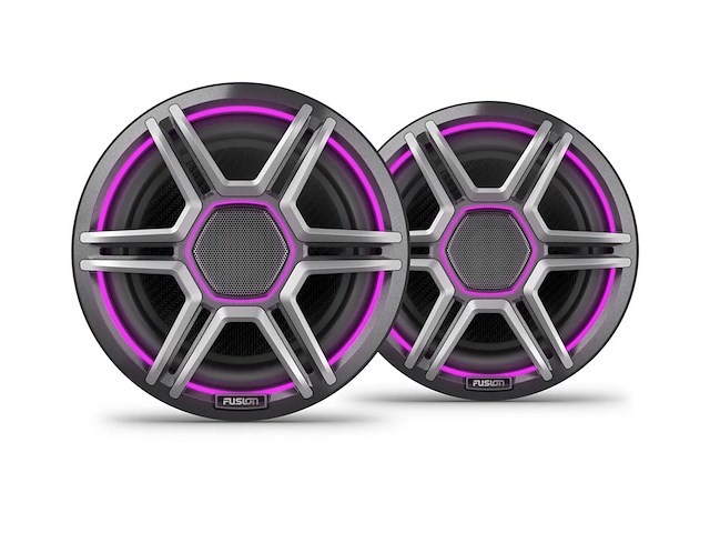 FUSION Altoparlanti APOLLO da 7,7 Grigio 200W Luci LED 010-02918-13