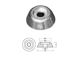 OGIVA LEWMAR SERIE 250-300 - 589550 Ogive Lewmar
