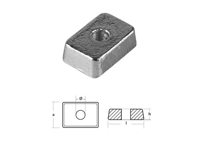 PIASTRINA MOTORE NISSAN TOHATSU Piastrina Nissan Tohatsu