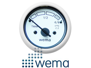 IND.SERB.ACQUE NERE BIANCO WEMA Indicatore serbatoio acq. nere