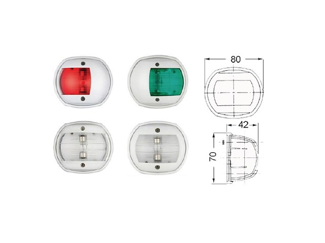 LUCE DI VIA PRUA BIANCO Luci di via Compact 12