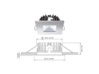 FARETTO MARINA LED CAL 4W 1030 INOX Faretto Marina Led